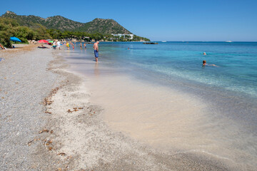 playa de Es Ribell,  Cala sa Marjal, Costa de los Pinos, Son Servera, mallorca, balearic islands, spain