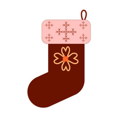 Christmas Stocking Illustration Vector