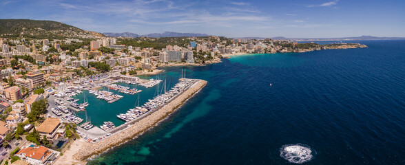 puerto deportivo Cala Nova, Cala Major, Palma, Mallorca, balearic islands, spain, europe