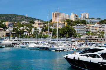 puerto deportivo Cala Nova, Cala Major, Palma,  Mallorca, balearic islands, spain, europe