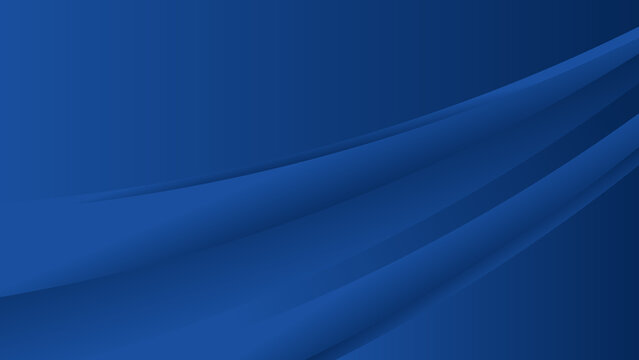 abstract blue background with curve line for website banner and modern graphic design