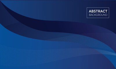 Abstract Blue Gradient Background Design