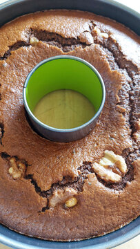 chocolate cake on a plate