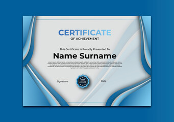 Certificate design diploma  template