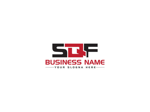 Initial SQF Logo Letter Vector, Creative SQ s q f Logo Icon Vector Symbol Design For Any Type Of Your Business Or Brand