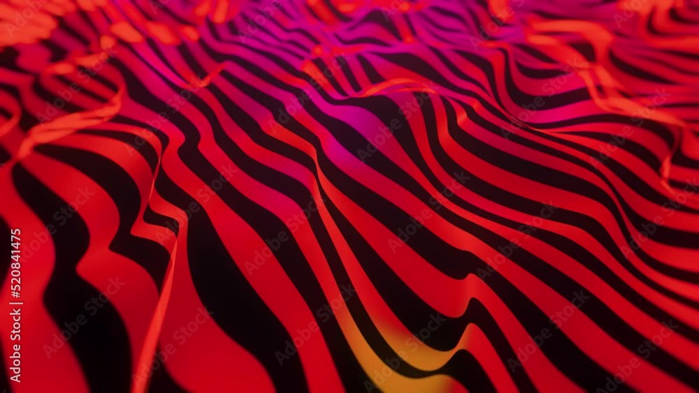 Poster abstract wavy lines, shiny background animation. 4k abstract simple shapes beautiful motion design. 