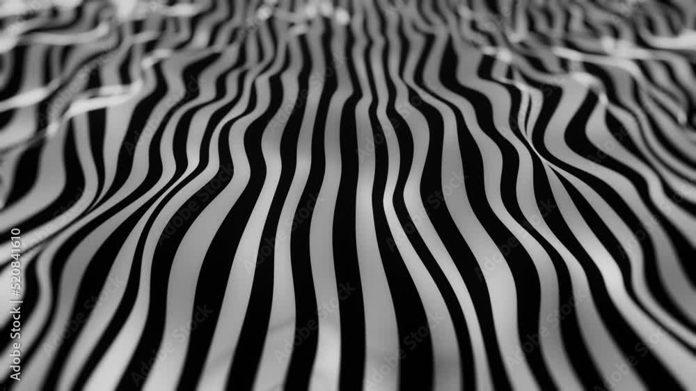 Poster abstract wavy lines, shiny background animation. 4k abstract simple shapes beautiful motion design. 
