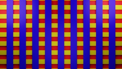 3d render colorful pattern background 