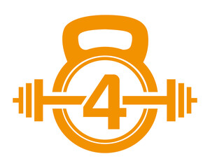 4 Letter logo icon design template elements - Illustration