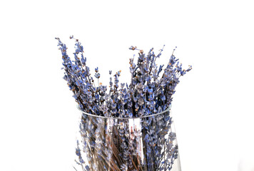 bouquet of dried lavender