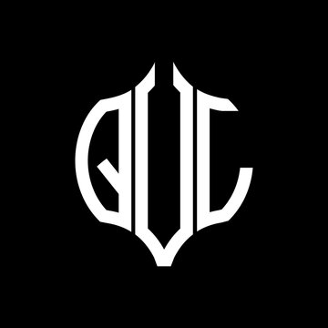 QVL letter logo. QVL best black background vector image. QVL Monogram logo design for entrepreneur and business.
