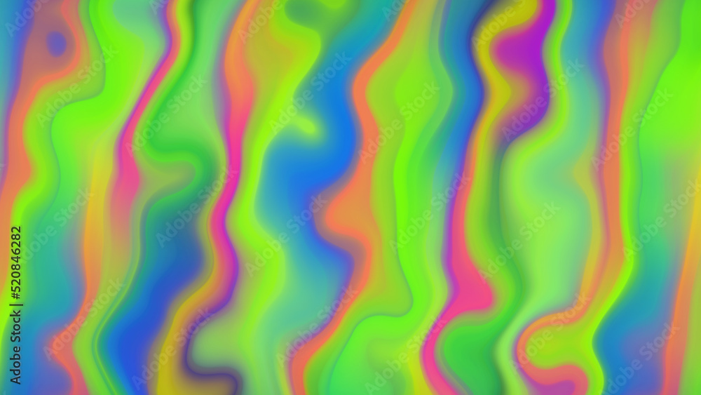 Poster abstract colorful twirl wave background 4k. abstract wave gradient stripes.
