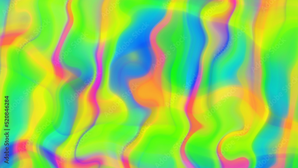 Poster abstract colorful twirl wave background 4k. abstract wave gradient stripes.