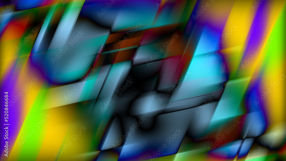 Poster abstract colorful twirl wave background 4k. abstract wave gradient stripes.