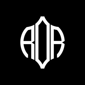 ROR letter logo. ROR best black background vector image. ROR Monogram logo design for entrepreneur and business.
