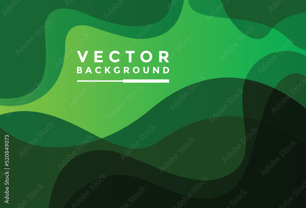 Aufkleber green background vector illustration lighting effect graphic for text and message board design infog