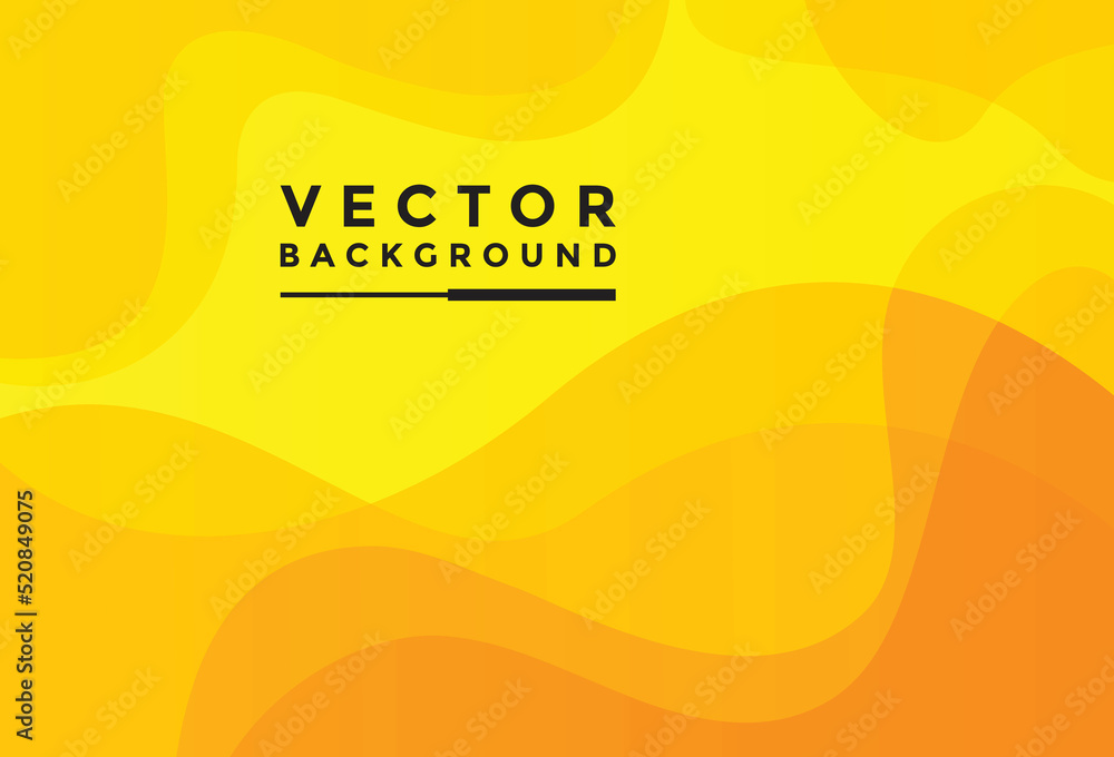 Poster yellow background vector illustration lighting effect graphic for text and message board design info