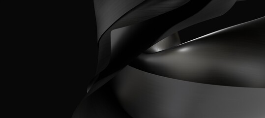 Splash fluid. 3d illustration, 3d rendering.