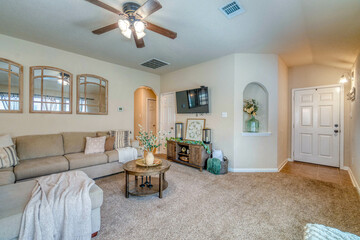 a new trendy living room 