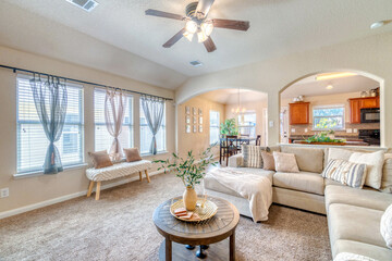 a new trendy living room 