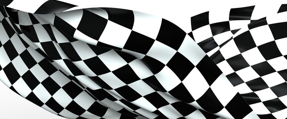 Obraz premium finish flag finishflag background muster