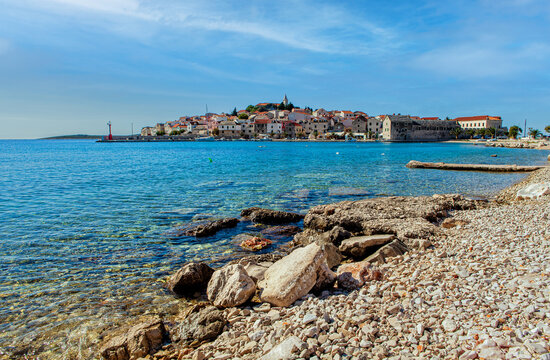 Primosten in Dalmatia on the Adriatic Sea