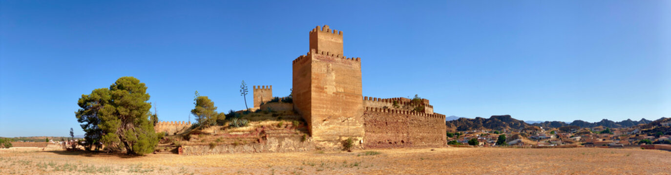 Alcazaba de Guadix, Andaluc&iacute;a, Espa&ntilde;a