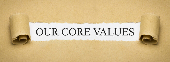 our core values