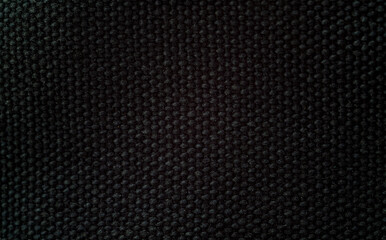 black canvas fabric texture