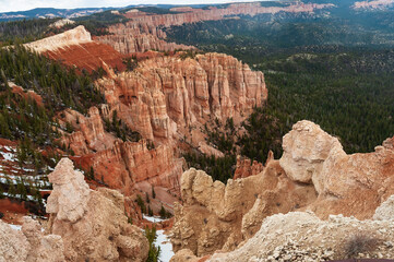 Bryce Canyon Hoodoos at Yovimpa Point, Utah, USA