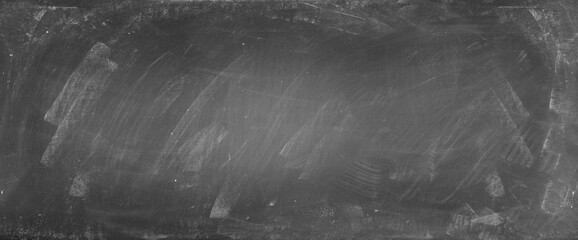 Chalk rubbed out on blackboard background