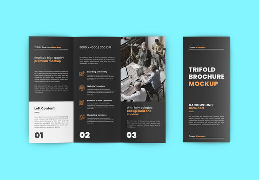 Trifold Upper and Down Side