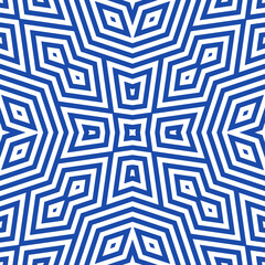 Seamless pattern. Rhombuses, figures ornament. Geometrical backdrop. Abstract background. Ethnic motif. Geometric figures wallpaper. Digital paper. Ethnical textile print. Web design. Vector art