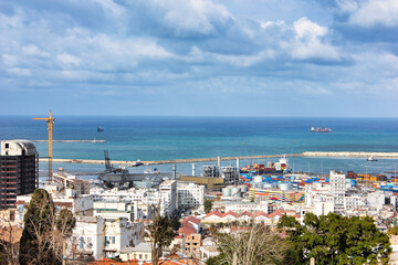 view of algiers port