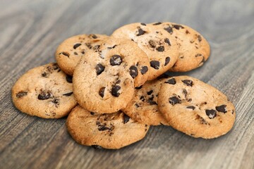 Set of sweet biscuits, food concept