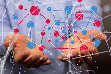 people network structure HR - Human resources management and recruitment