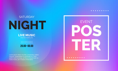 modern event poster background