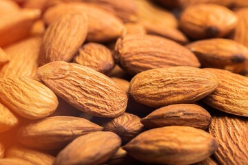 Lots of tasty healthy nuts set