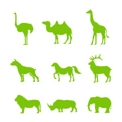 set of animals