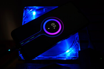 Smartphone, fast charging and cooling
