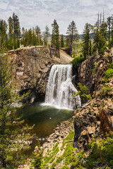 Rainbow falls, Devil's Postpile Monument, California