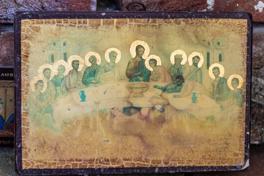 icon of the Last Supper