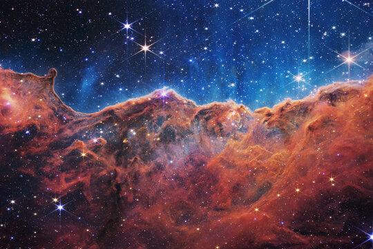 Amazing star space wallpaper. Beautiful deep space with stars, constellations, nebulae and galaxies