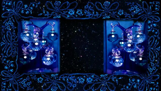 Magical blue footage for tex