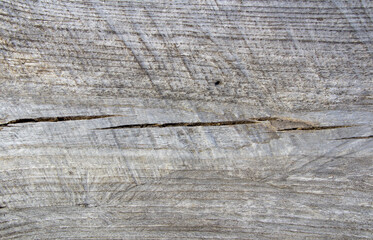 Fototapeta premium Wooden background - dark cracked wood.