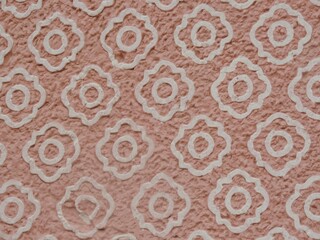 Pink and white pattern