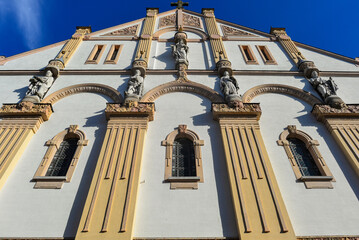 Fototapeta na wymiar Evangelische Stadtkirche St. Peter in Tuttlingen, Baden-Württemberg