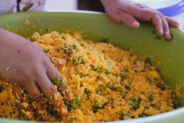 Comida Colombiana Pasteles Tradicionales
