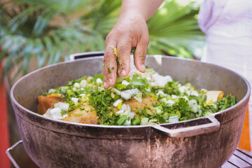 Comida Colombiana Pasteles Tradicionales