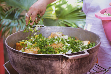 Comida Colombiana Pasteles Tradicionales